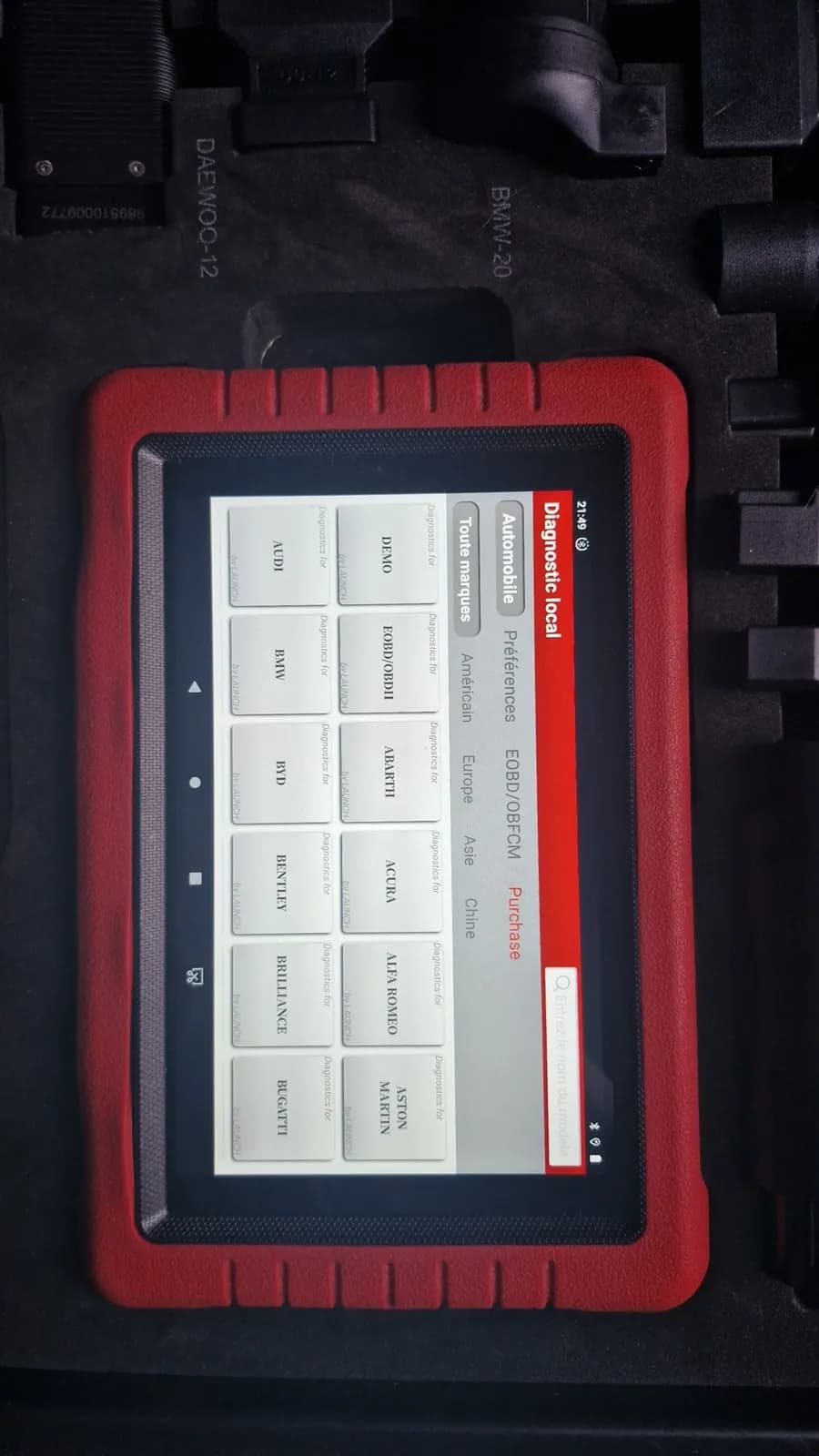 Photo de l'annonce : Valise de diag launch x431 turbo — Mtsamboro (Matériel professionnel)