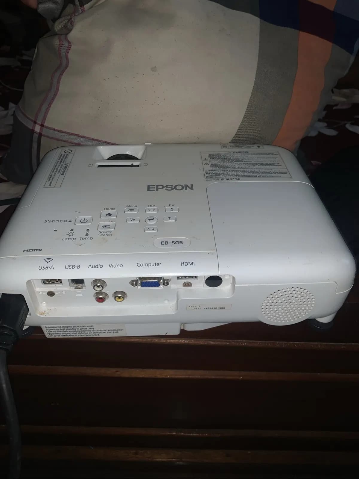 Photo de l'annonce : Projecteur EPSON — Sada (Maison)